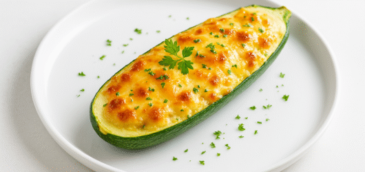 Cheese-Stuffed Zucchini Boats